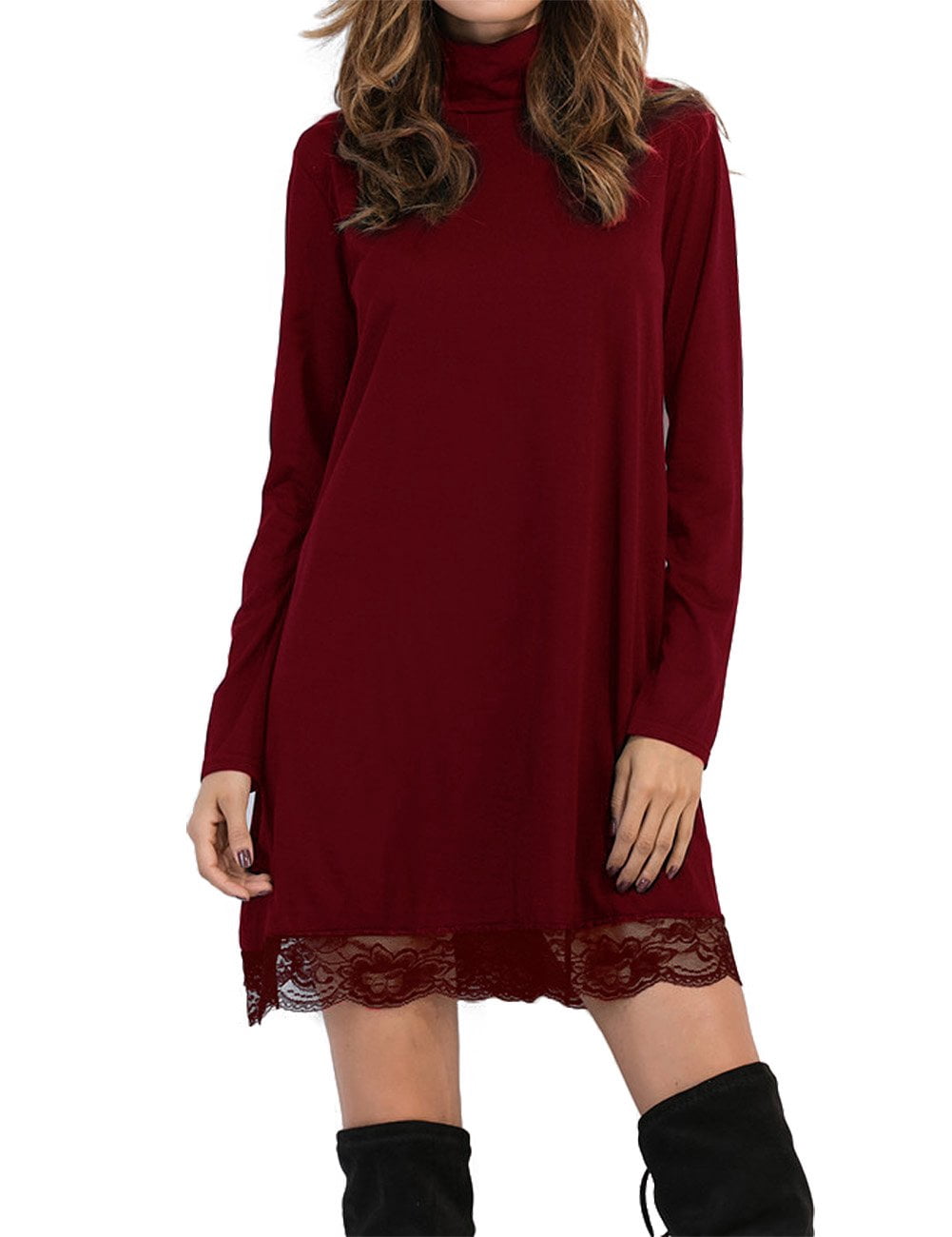 strapless open back dress TURTLENECK COLLAR PLEATED WAIST VELVET GOWN | CULT MIA main image 1