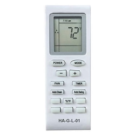 HA-G-L-01 Replacement for LG Portable Air Conditioner Remote Control COV30332904 COV30332907 COV30332902 for Model LP1213GXR LP1214GXR LP1215GXR LP1218GXR LP1414GXR LP1415GXR LP252
