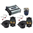thumbnail image 1 of HA-R46 GMC Sierra 88-94 4x6" 120W, 800W Speaker Sub Amp & 10 Gauge Amp Kit, 1 of 5