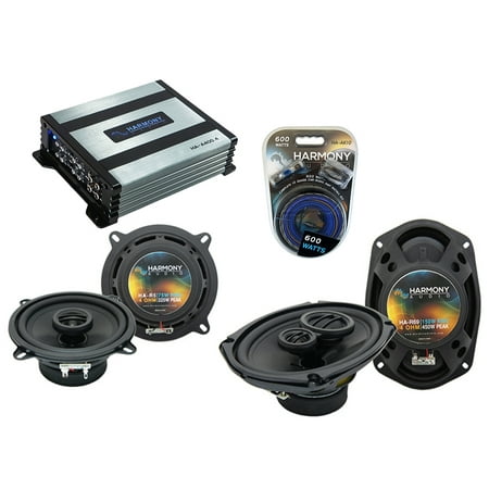 HA-R5 Dodge Challenger 08-14 225W Speakers, HA-R69 450W Speakers & 800W Sub Amp
