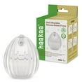 thumbnail image 1 of HAAKAA Shell Wearable Hands-Free Manual Breast Pump/Milk Collector – Medical-Grade Silicone – Compact, Portable & Discreet – Leak-Proof Valve 2.5 oz 1PK, 1 of 10