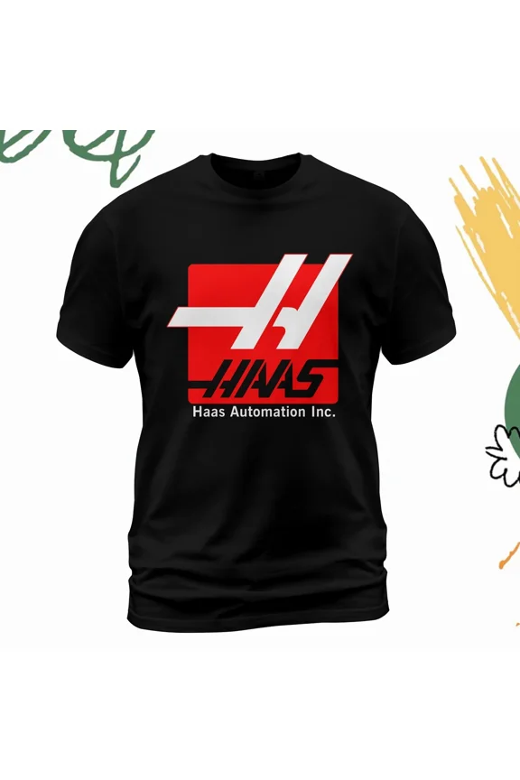 HAAS Automation Machine T-Shirt Funny Size S-5XL Made in USA