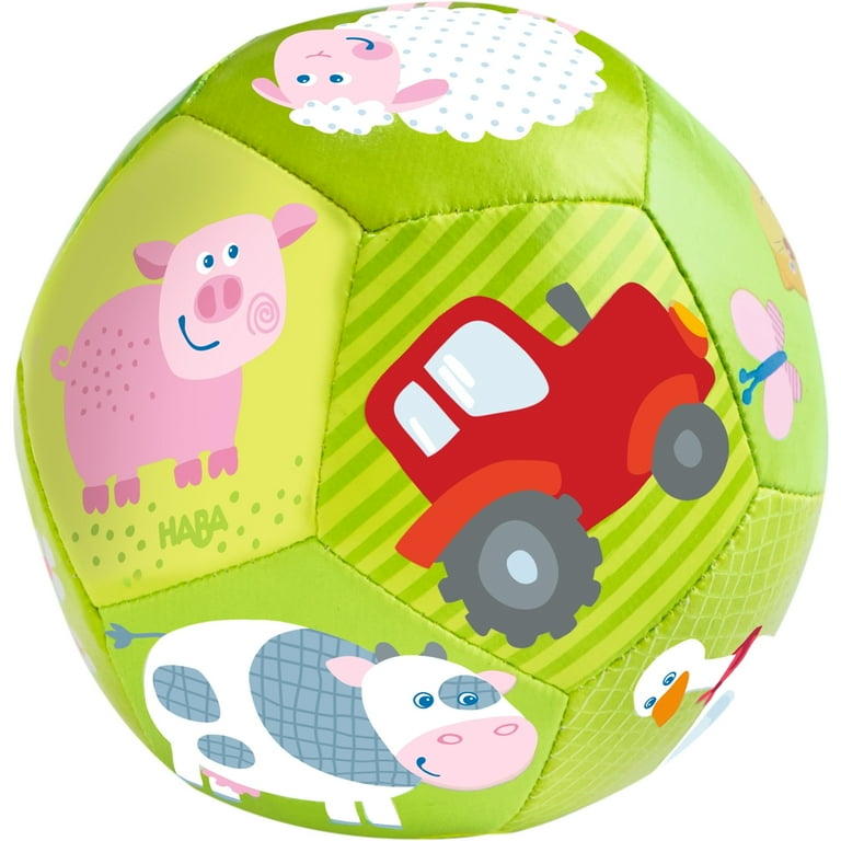 HABA Infant Activity Baby Ball on The Farm Move Play Toys