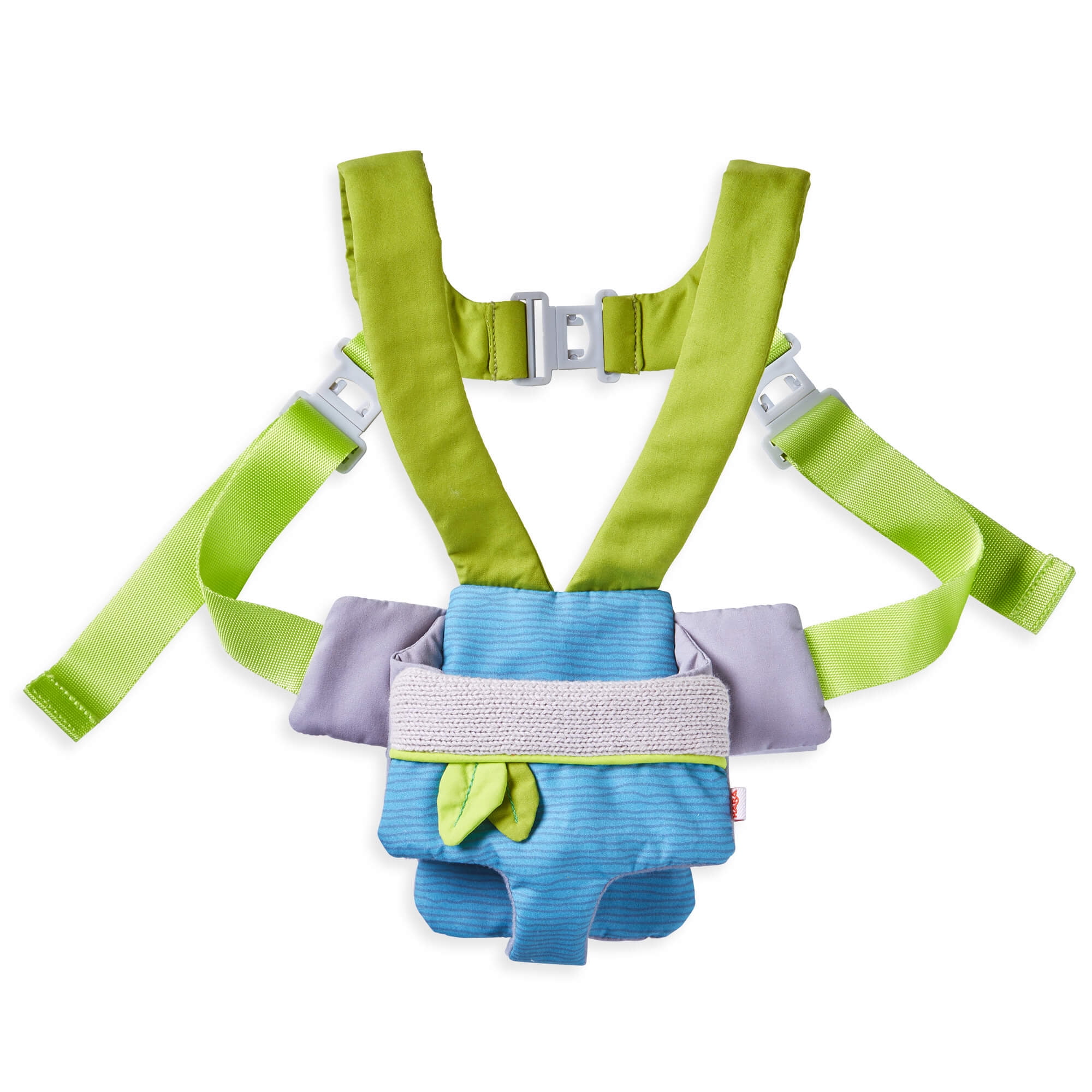 Summer Meadow Adjustable Green and Blue Doll Carrier