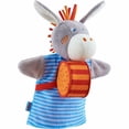 thumbnail image 1 of HABA Donkey Musical Glove Puppet with Rattling Drum, 1 of 2