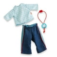 thumbnail image 1 of HABA Dress Set Jeans - Denim Pants and Blue Shirt for HABA 12" Soft Dolls, 1 of 5