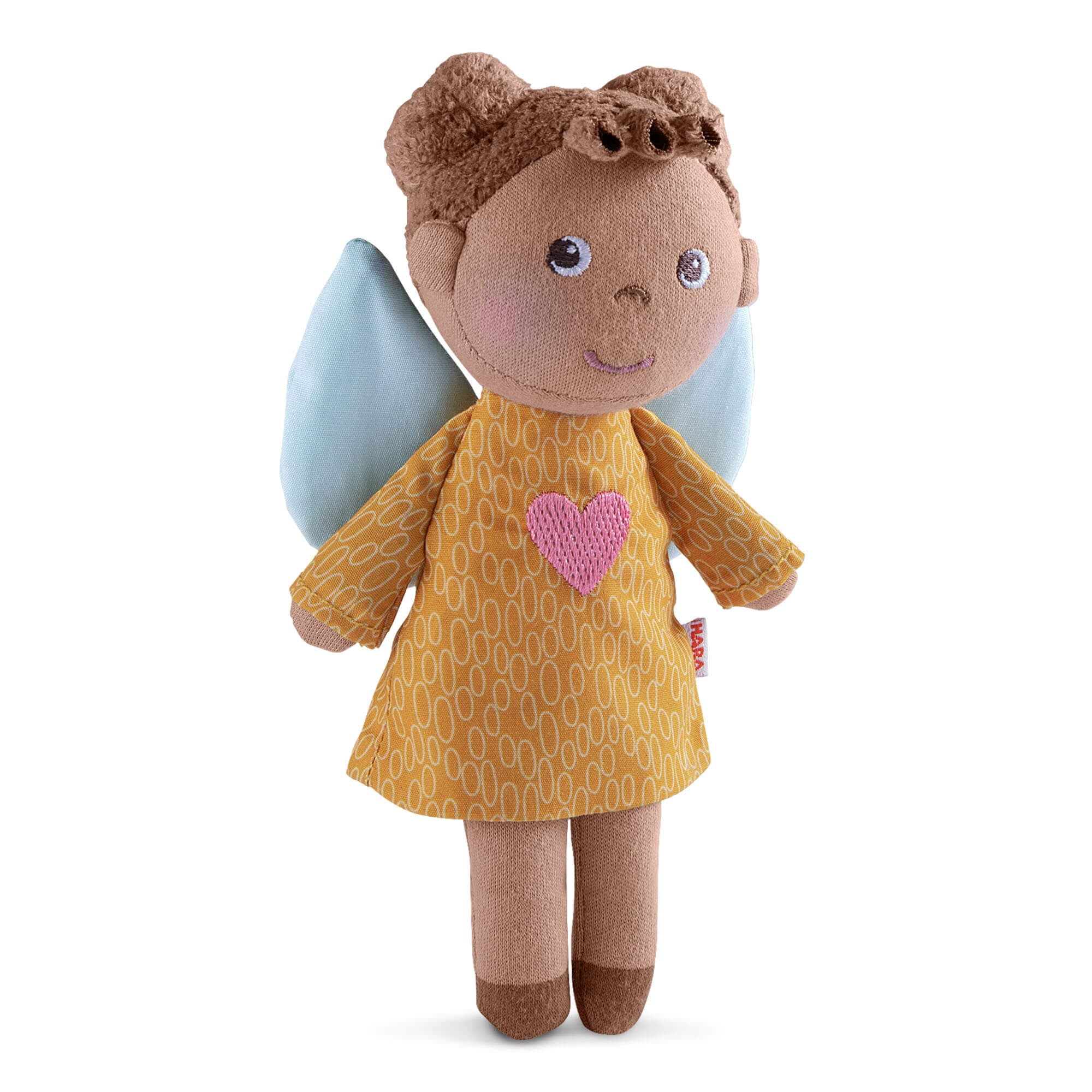 HABA Guardian Angel Mini Doll Nora - Soft Plush Baby Doll Toy for
