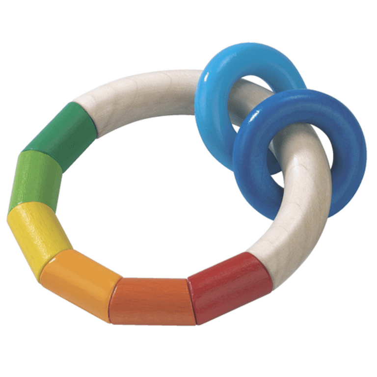 Kringelring Wooden Baby Rattle Kringelring Wooden Baby Rattle