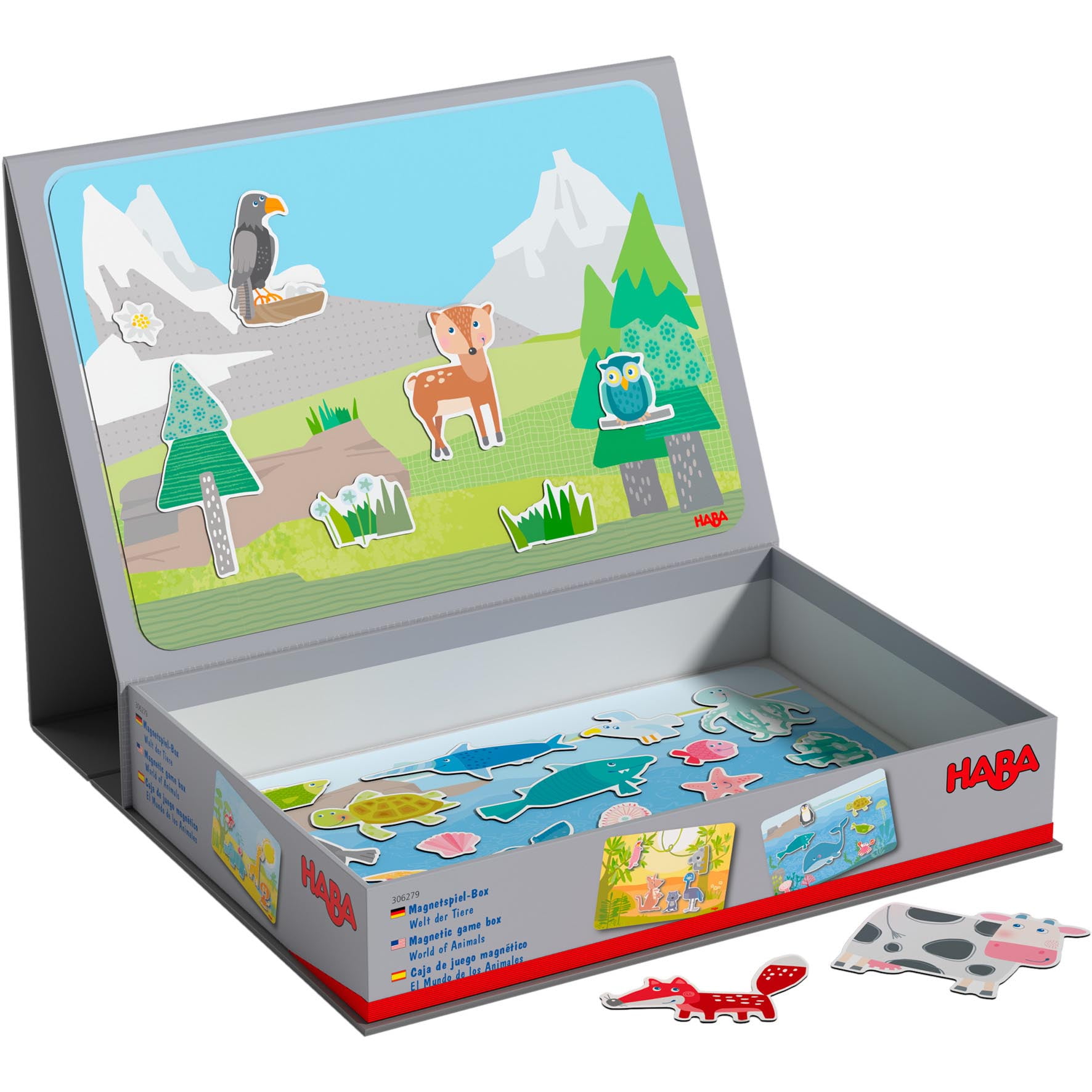 HABA Game Box World of Animals in Their Habitats 62