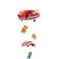 thumbnail image 1 of HABA Mobile Parachuters Colorful Wooden Mobile for Cribs & Changing Tables, 1 of 2