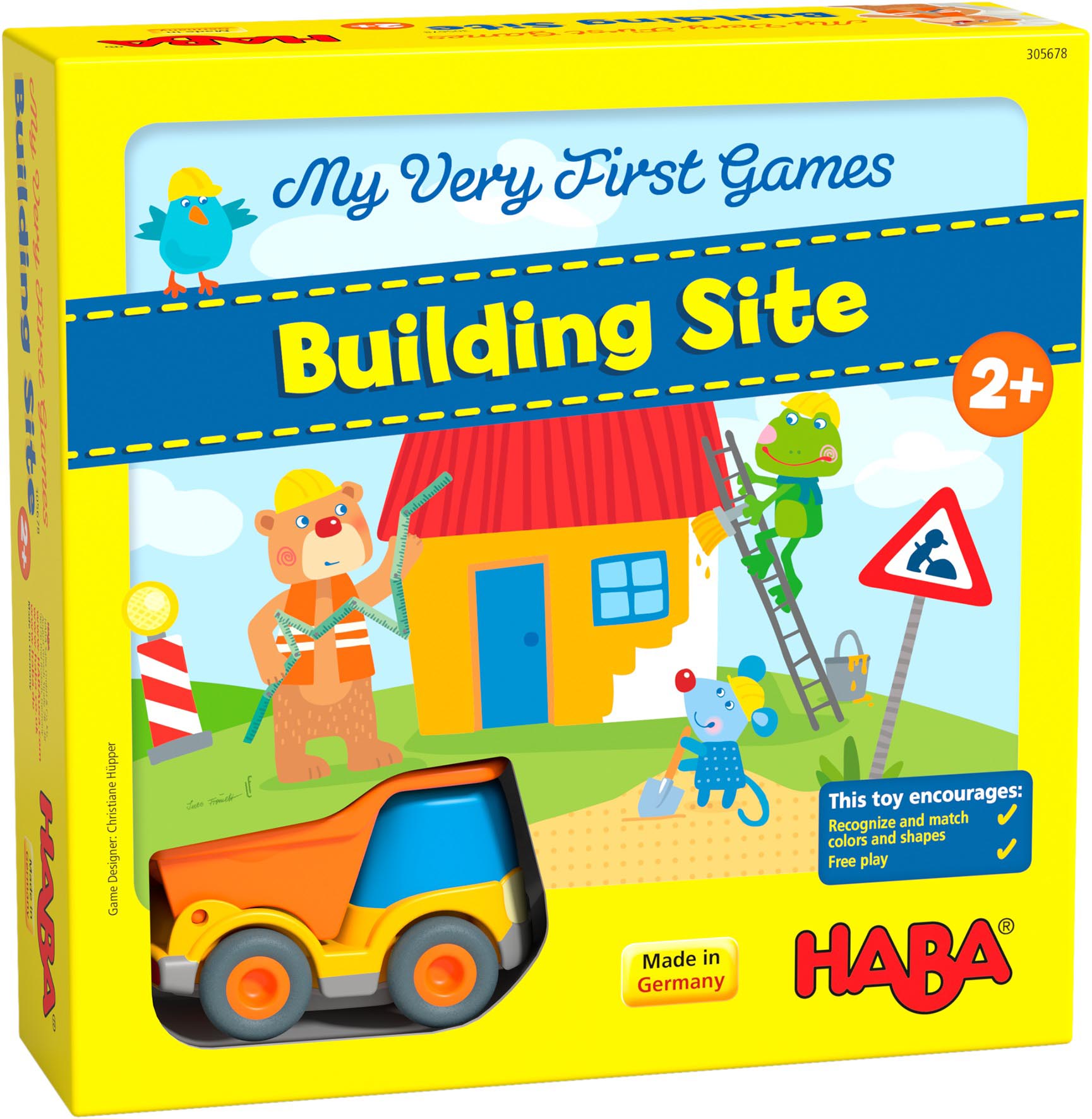 HABA My Very First Games Building Site (Made in Germany) - image 1 of 10