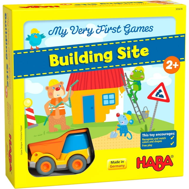 HABA My Very First Games Building Site (Made in Germany)