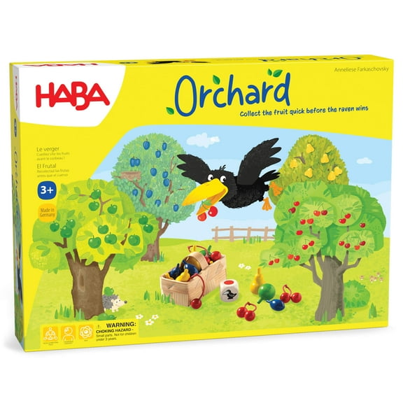 HABA Orchard Game - A Classic Cooperative Board Game for Ages 3 and Up