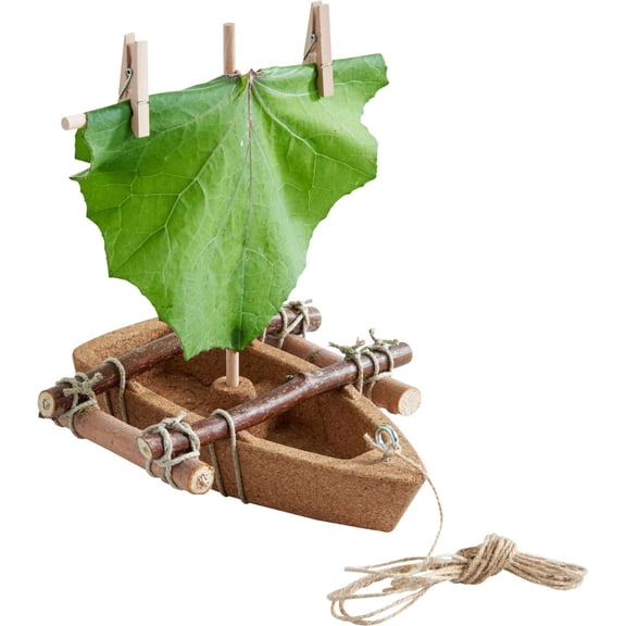 HABA DIY Cork Boat for Kids - Outdoor Toys for Kids 5 and up, STEM Craft Kit and Building Toys, Ideal 5 Year Old Birthday Gift