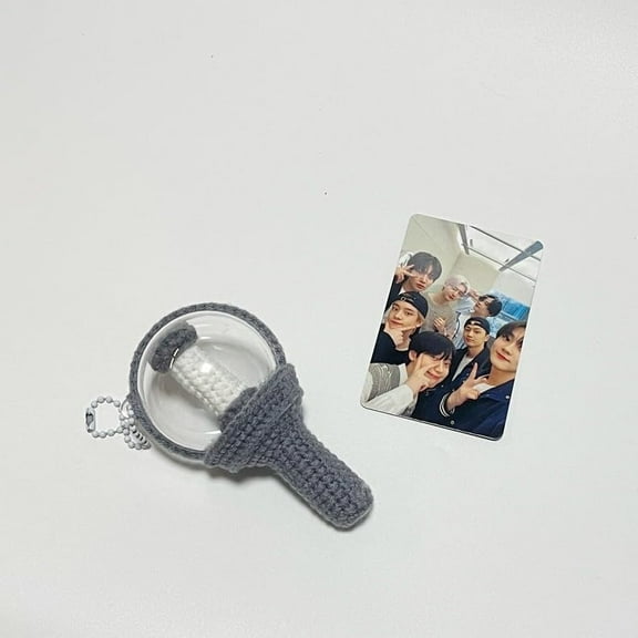 HABETI ENHYPEN Lightstick Keychain Mini Light Stick Lovely Bag Pendant Key Ring As Gifts or Collection and Souvenir