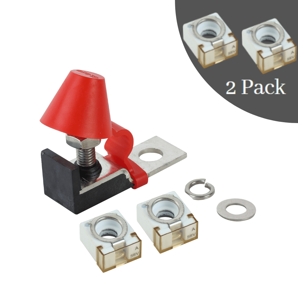 HABF GLOSO Terminal Fuse Block Kit for Multiple Batteries Ignition Boat Truck RV Construction