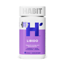 HABIT Libido Supplement, Supports Energy & Performance, Vitamin B6 & E, Ashwagandha, Maca, 60 Capsules