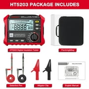 HABOTEST Electrical Insulation Resistance Tester, Digital High,Resistance Meter for Testing
