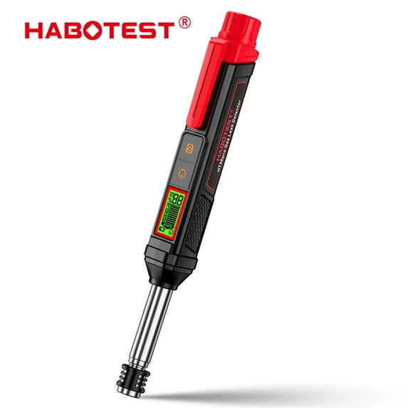 HABOTEST HT56Pro Highly Sensitive Natural Gas Detector Pen Type Leakage Alarm with Audible and Visual Alarms Sniffer for Detecting Combustible Sources like Methane and Acetone Perfect for Home