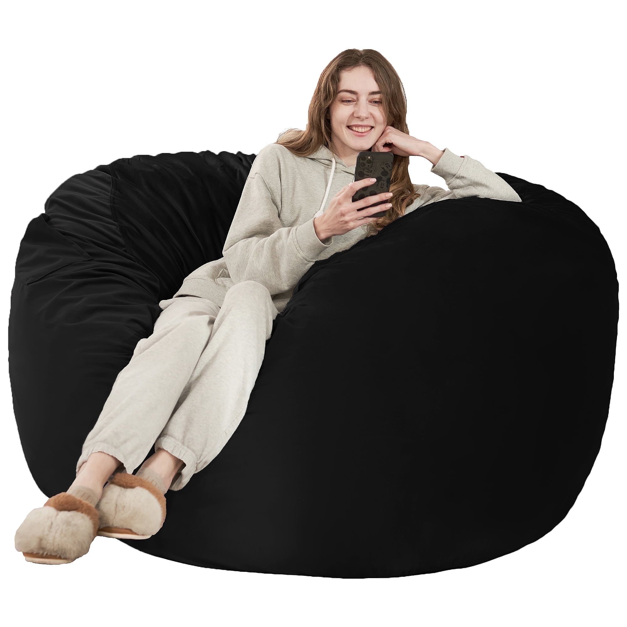 Premium Memory Foam Bean Bag Chair for Adults