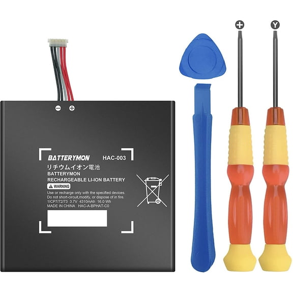 HAC-003 3.7V 16Wh Battery Repalcement Compatible with Nintendo Switch 2017 Game Console HAC-001 HAC-A-BPHAT-C0 HAC-S-JP/EU-C0