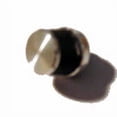 thumbnail image 1 of HACN-201-1 - KNOB 1/4IN PLAST 23MM HALF MOON, 1 of 1
