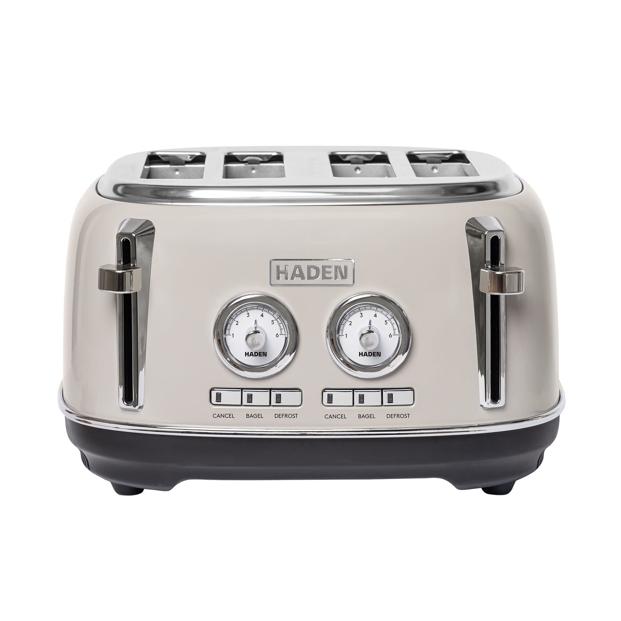 HADEN Dorset 4-Slice Toaster, Stainless Steel, Browning Control