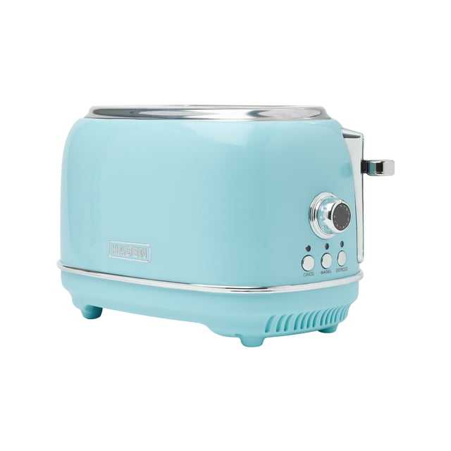 HADEN Heritage 2-Slice Wide Slot Toaster with Removable Crumb Tray, Browning Control, Cancel, Bagel and Defrost Settings