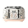thumbnail image 1 of HADEN Margate Poodle and Blonde 4-Slice, Wide Slot Toaster, Spotted White with Pink Accents, 1 of 11