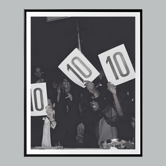 HADOPRINT 10 Point Scoreboard, Motivational Wall Art, Print, Black And White Print, Hypebeast Wall Art, Performance Rating Sheet UNFRAMED PAPER POSTER, Home Decor, Vintage Gift, Living Room Dercor