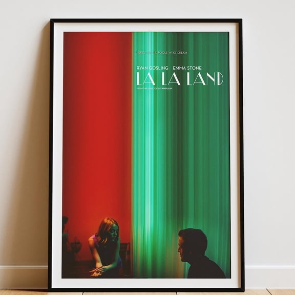 HADOPRINT La La Land Poster, Lalaland Poster, Modern Minimalist Wall Art, Home Decor For Living Room & Bedroom UNFRAMED PAPER POSTER, Home Decor, Vintage Gift, Living Room Dercor