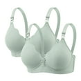 thumbnail image 1 of HADST Plus Size Women's Push-Up Bralette 2-Pack Wireless Breathable Buttery Soft Value Bundle Bra(S-XXL) Nylon,Spandex, 1 of 8