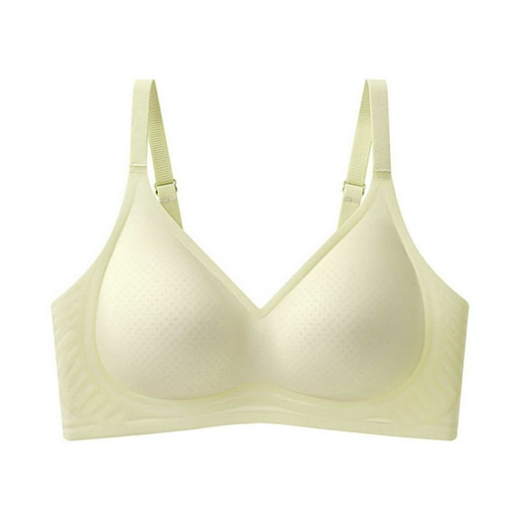 HADST Women's Buttery Soft Bralette Smooth Breathable Wireless Summer Thin Bra Nylon,Spandex