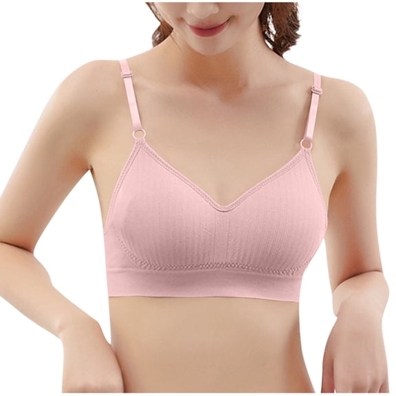 HADST Women's Buttery Soft Push-Up Bralette Wireless Solid Color Smooth Everyday Comfort Bra(S-XXL) Nylon,Spandex