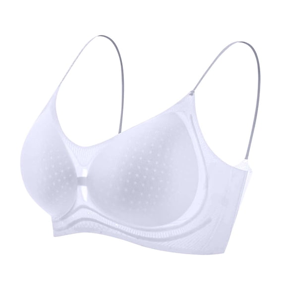 HADST Women's Buttery Soft Wireless Bralette Summer Thin Breathable Smooth Lightweight Bra Nylon,Spandex