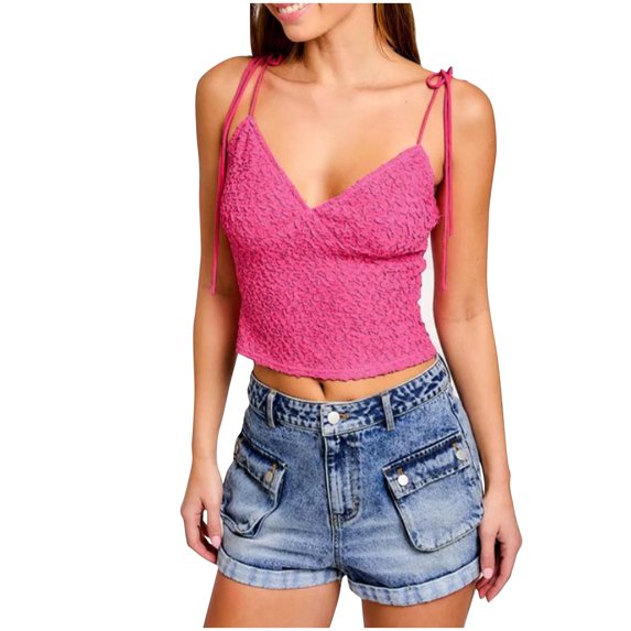 HADST Women's Cotton Crew Neck Tank Tops - Solid Color, Loose Fit, Sleeveless, Casual Summer Camisole Shirts