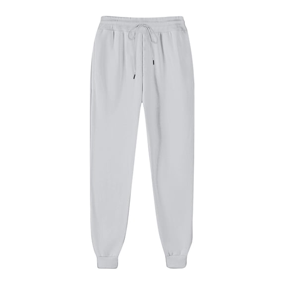 HADST Women's Drawstring Joggers Lightweight Elastic Waist Sweatpants with Side Pockets, Solid Color Tapered Pants