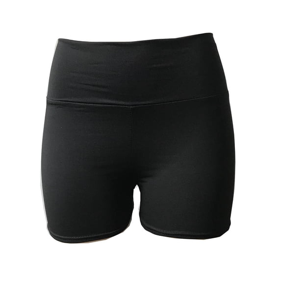 HADST Women's High Waisted Biker Shorts, Tummy Control Compression Yoga Shorts, Soft Stretch Athletic Bottoms for Workout