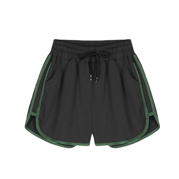 HADST Women's Quick Dry Athletic Running Shorts Drawstring Waist Workout Shorts with Pockets, Lightweight Breathable Gym Shorts