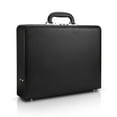 HAESTUS Leather Briefcase for Men Business, Hard Shell Classic Attache