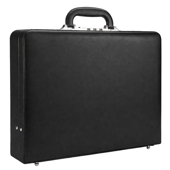 HAESTUS, Briefcases for Men, Leather Briefcase with Lock, 15.6