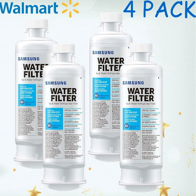 HAFQIN/EXP Refrigerator Water Filter Replacement For DA9717376B (4