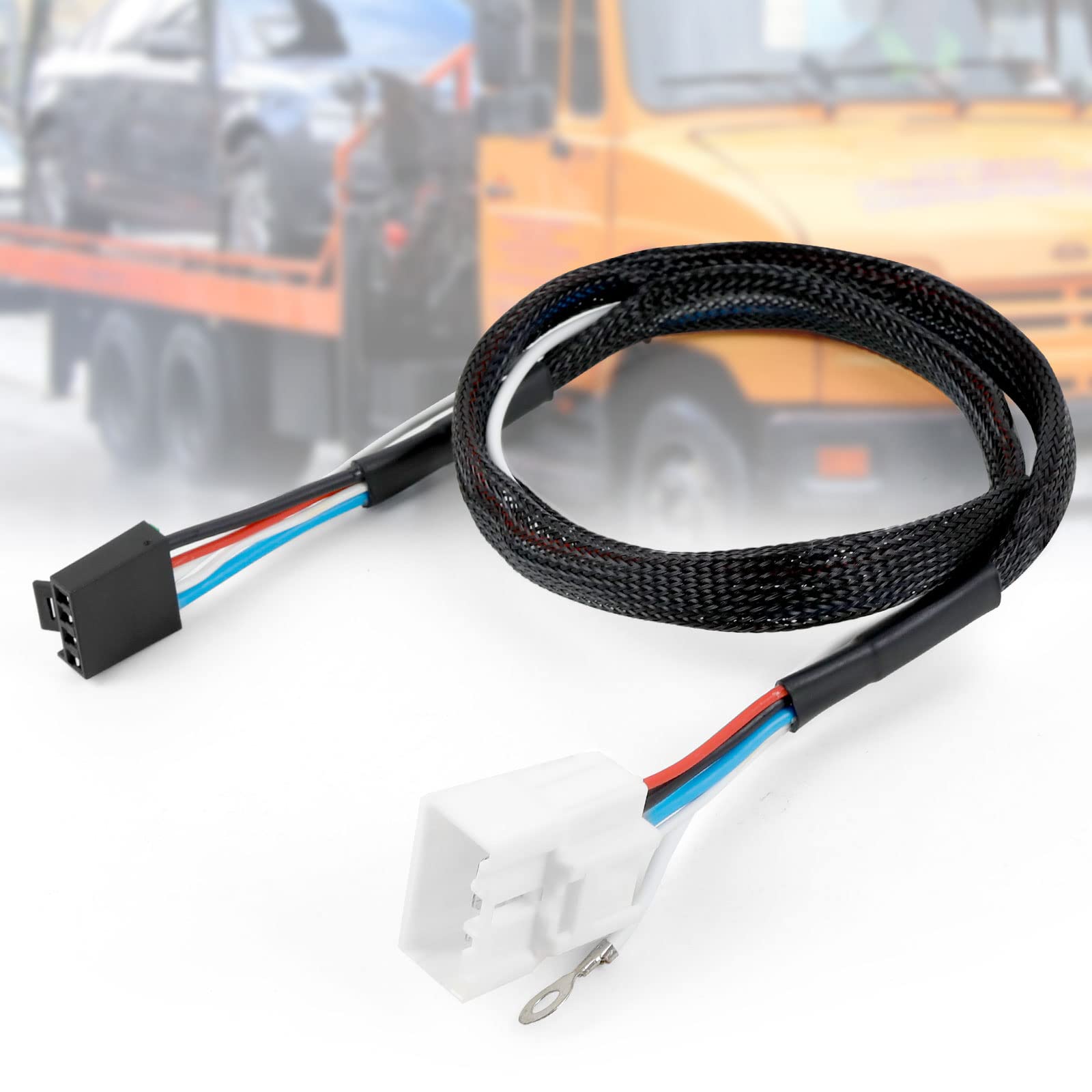 HAFANKA Trailer Brake Controller Harness, Connector Adapter Compatible
