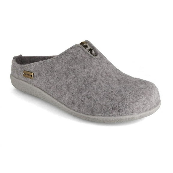 HAFLINGER Clog | Blizzard Visby, Stone Gray