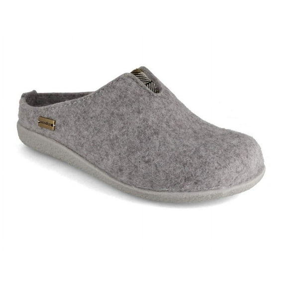 HAFLINGER Clog | Blizzard Visby, Stone Gray