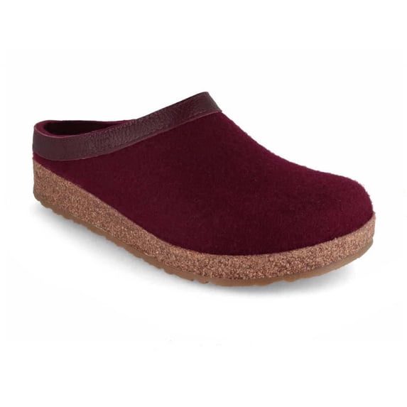 HAFLINGER Clog | Grizzly Torben, Bordeaux