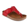 thumbnail image 1 of HAFLINGER Hook-and-Loop Toe Sandals Big Button Corinna, 1 of 5