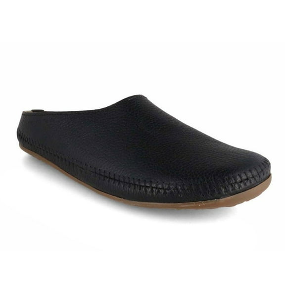 HAFLINGER Leather Slippers | Everest Softino, Black