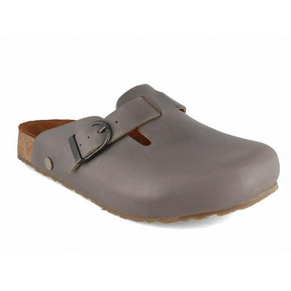 HAFLINGER Men Women Clogs 'Bio Lorenzo', anthracite