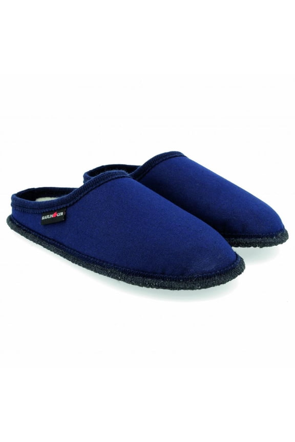 HAFLINGER Men Women Cotton Slippers 'Cotty', ocean